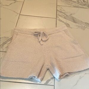 Barefoot Dreams Eco CozyChic Almond High Waist Shorts